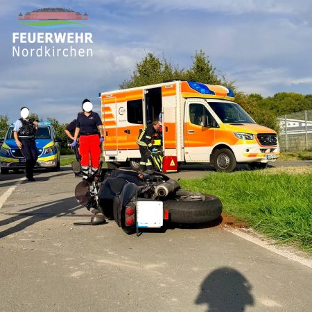 Motorrad gegen Transporter